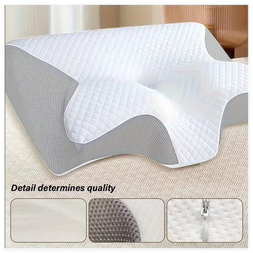 Almohada Cervical Memory Foam con Funda Lavable